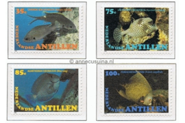 Nederlandse Antillen NVPH 723-726 Postfris Fauna, Inheemse vissen 1982