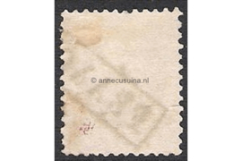 Nederland NVPH 5  Gestempeld FOTOLEVERING (10 cent) 2e emissie Koning Willem III 1864