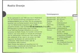 Nederland NVPH M109 (PZM109) Postfris Postzegelmapje Radio Oranje 1993