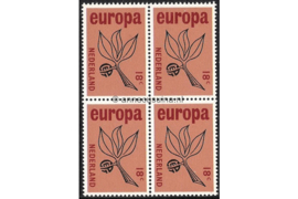 Nederland NVPH 847 Postfris (18 cent) (Blokje van vier) Europa-CEPT 1965
