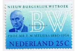 Nederland NVPH 963 Postfris Nieuw burgerlijk wetboek 1970