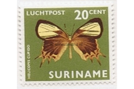 Suriname NVPH LP48 Postfris (20 cent) Vlinders 1972