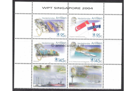 Nederlandse Antillen NVPH V1529-1532 Postfris (Half velletje Met Velrand & Tussenstrook)) Singapore 2004