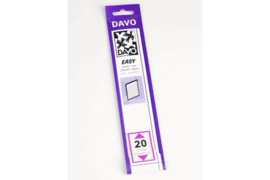 DAVO Easy stroken zwart Z20 (215 x 24) 25 stuks