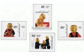 Nederland NVPH 1020-1023 Postfris Kinderzegels, prinsen 1972