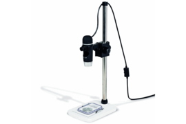 Leuchtturm (Lighthouse) USB Digitale Microscoop DM4 (10x-300x) met stevige Microscoop standaard (Leuchtturm 354396)