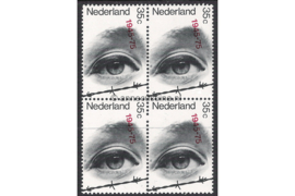 Nederland NVPH 1072 Postfris (35 cent) (Blokje van vier) 30 jaar bevrijd 1975