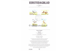 Nederland Importa EDB24 (NVPH 1301-1304) Eerstedagblad Zomerzegels, Weidevogels 1984