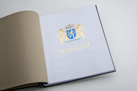 DAVO Luxe Titelvel/blad Nederland met Landswapen in Kleur (Per Stuk)