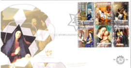 Nederland NVPH E524 Onbeschreven 1e Dag-enveloppe Goede doelen Decemberzegels op 2 enveloppen 2005