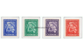 Suriname NVPH 137-140 Ongebruikt Van Heemstra-stichting 1928