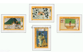 Nederlandse Antillen NVPH 671-674 Postfris Kinderzegels 1980