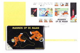 Nederland TB033 Telebrief 33 Kuifje, Mannen op de maan 1999