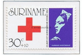 Suriname NVPH 604 Postfris Rode-Kruiszegel 1973