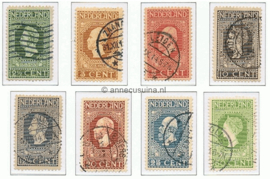 Nederland NVPH 90-97 Gestempeld (bep. serie) Jubileumzegels 100 Jaar onafhankeijkheid 1913