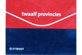 Gelegenheidsuitgave! Nederland Twaalf Provincies PTT Post Doos met Inhoud inclusief alle 13 zegelvelletjes