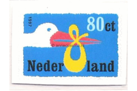 Nederland NVPH 1735a Gestempeld/Gelopen (80 cent) Geboortezegel 1997