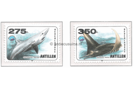 Nederlandse Antillen NVPH 1236-1237 Postfris Vissen 1998