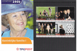 Nederland NVPH M290a+b (PZM290a+b) Postfris Postzegelmapje Koninklijke Familie (I) 2003