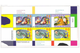 Nederland NVPH 1676 Postfris Blok Zomerzegels 1996
