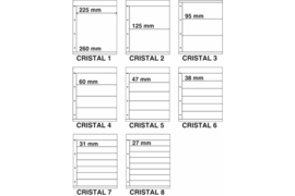 DAVO KOSMOS Insteekbladen Cristal Assortiment (PER 8 STUKS) (DAVO 29760)