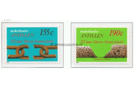 Nederlandse Antillen NVPH 895-896 Postfris 125 jaar Slaven-Emancipatie 1988