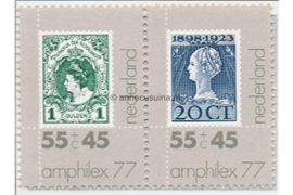 Nederland NVPH 1137/1138a Postfris Paar Amphilex '77 1977