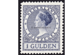 Nederland NVPH 163 Ongebruikt (1 gulden) Koningin Wilhelmina Veth Hoge Waardes 1926-1927