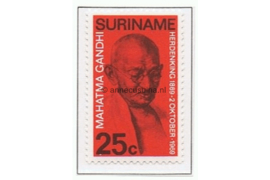 Suriname NVPH 519 Postfris 100e geboortedag M. Gandhi