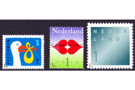Nederland NVPH 2744-2746 Postfris (Doorgestanst) Gelegenheid, Geboorte,/Liefde/Rouw 2010