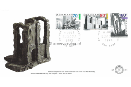 Nederland NVPH E311 Onbeschreven 1e Dag-enveloppe Europa 1993