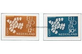 Nederland NVPH 757-758 Postfris Europa-CEPT 1961