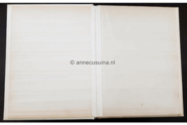 2eHands Mini Insteekboek Meerkleurig 8 Witte Bladzijden / 5 Pergamijn Stroken / Pergamijn tussenbladen