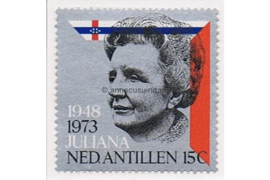 Nederlandse Antillen NVPH 479 Postfris 25 jarig regeringsjubileum Koningin Juliana 1973