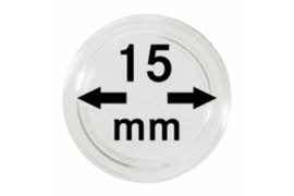 Lindner Muntcapsules 15 mm per 10 Stuks (Lindner 2250015P)