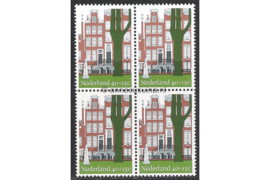 Nederland NVPH 1069 Postfris (40+15 cent) (Blokje van vier) Zomerzegels 1975