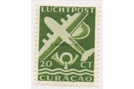 Curaçao NVPH LP73 Ongebruikt (20 cent) Vliegtuig 1947