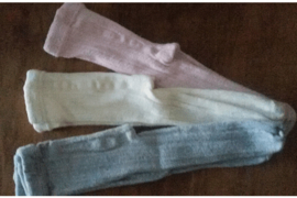 Maillots roze, ecru en grijs