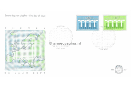 Nederland NVPH E217 Onbeschreven 1e Dag-enveloppe Europa 1984