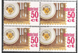 Nederland NVPH 1322 Postfris (50 cent) (Blokje van vier) Toerisme 1985