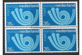 Nederland NVPH 1030 Postfris (35 cent) (Blokje van vier) Europa-CEPT 1973