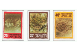 Nederlandse Antillen NVPH 534-536 Postfris Indianentekeningen 1977