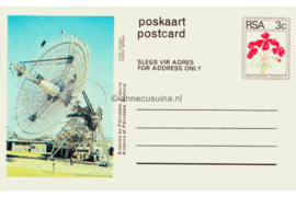 Zuid-Afrika Onbeschreven Poskaart / Postcard Antenne by Pelindaba, Pretoria / Antenna at Pelindaba, Pretoria in plastic beschermhoesje