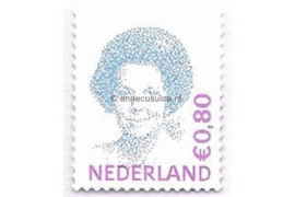 Nederland NVPH 2392A Postfris (Doorgestanst) (0,80 euro) Koningin Beatrix 2002-2009