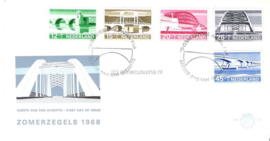 Nederland NVPH E89 Onbeschreven 1e Dag-enveloppe Zomerzegels 1968