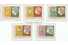 Nederland NVPH 612-616 Postfris Kinderzegels 1953