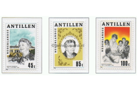 Nederlandse Antillen NVPH 791-793 Postfris 100e geboortedag Eleanor Roosevelt 1984