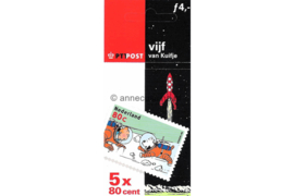Nederland NVPH PB59 Postfris Postzegelboekje Vijf van Kuifje 1999