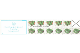 Republiek Suriname Zonnebloem PB 5bq Postfris Postzegelboekje 5 x 15 ct + 6 x 25 ct en grijs andreaskruis en met tekst 1979