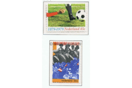 Nederland NVPH 1182-1183 Postfris 100 jaar voetbal in Nederland, 60 jaar vrouwenkiesrecht in Nederland 1979